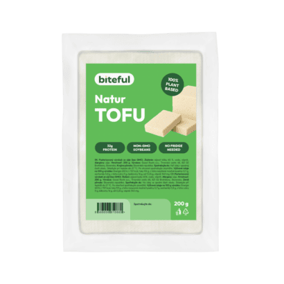 Biteful natur tofu – plant-based tofu z non-GMO sóje