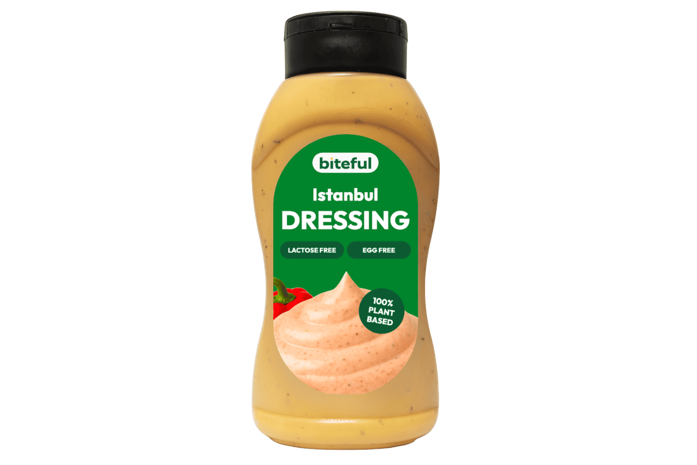 vegánsky pikantný dressing bez vajec a laktózy s paprikou, cesnakom a koreninami
